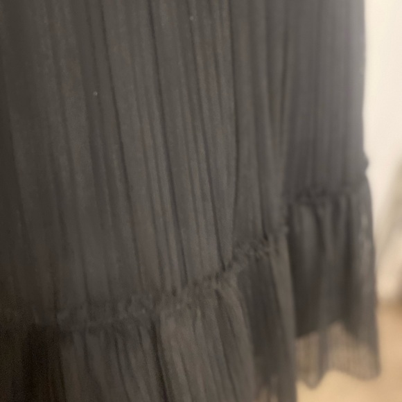 ALLSAINTS
Lace-Trim Azura black Dress classic old money gossip girl 4 - Picture 10 of 16